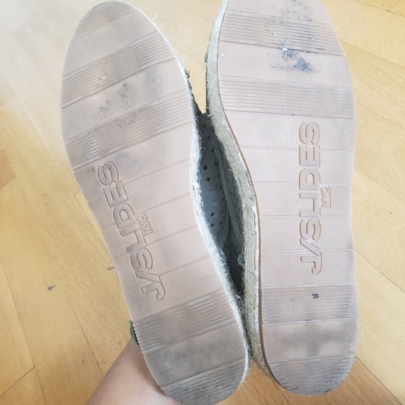 J/SLIDES Platform Espadrille Sneakers Olive 11 - Picture 5 of 6